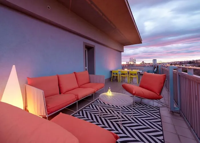 Tranquil Designer Apartment With 40M2 Terrace Overlooking Castle Of Bratislava